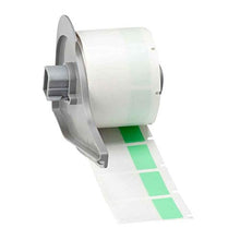 Load image into Gallery viewer, Brady M71-31-427-GN, 114969 1.5&quot;x1&quot; Green/Translucent BMP71 Vinyl Wire &amp; Cable Label, 4 Rolls of 250 pcs
