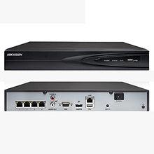 Load image into Gallery viewer, Hikvision 4 Channel (4 Independent PoE) H.265 4K Network Video Recorder NVR, Embedded Plug &amp; Play - DS-7604NI-K1/4P
