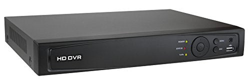 HDVD HDVD-HD-M08 Support 8CH HD-TVI/Analog Camera Hybrid, Full Channel 1080P@ 15fps or 720P@ 30fps Recording DVRs.(1TB Installed)