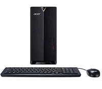 Acer Aspire TC-780 Desktop | Intel Core i5-7400 Quad-Core 3.0 GHz | 16GB DDR4 RAM | 256GB SSD Boot + 1TB HDD | DVD-RW | Included Keyboard & Mouse | WiFi | HDMI | Bluetooth | Card Reader | Windows 10