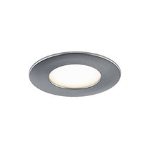 Load image into Gallery viewer, Bazz Slim Round Integrated LED Recessed Lighting Kit Easy Installation, Energy Efficient, Dimmable, Damp Location, Brushed Chrome Trim
