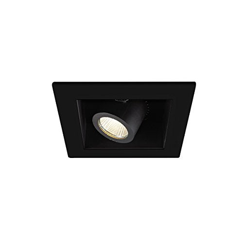 WAC Lighting MT-4LD116T-BK Contemporary Precision Multiples 4-Inch 1X1 Black Trim