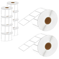 NineLeaf 10 Roll Compatible for Brother RDS05U1 RD-S05U1 Shipping Address White Die Cut Paper Label 2