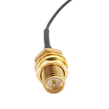 Load image into Gallery viewer, Aexit 5pcs RF1.13 Distribution electrical IPEX 1 to RP-SMA-K Antenna WiFi Pigtail Cable 20cm
