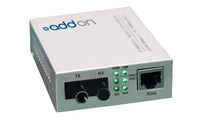 AddOncomputer.com 1000Base-TX to 1000Base-BXU BiDi SMF Media Converter