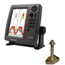 Load image into Gallery viewer, Si-tex SVS-760 Dual Frequency Sounder 600W Kit w/Bronze Thru-Hull Temp Transducer
