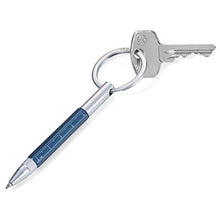 Load image into Gallery viewer, Troika Micro Construction Pen &amp; Stylus Key Ring, Blue (KYP25BL)
