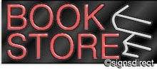 Load image into Gallery viewer, &quot;Book Store&quot; Neon Sign w/Graphic
