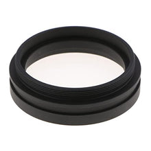 Load image into Gallery viewer, Baosity 1X Barlow Auxiliary Objective Protection Lens for Stero Microscope - 48mm Mounting Thread (Black,Pack of 1)
