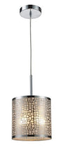 Load image into Gallery viewer, Elk 31041/1 Medina 1-Light Pendant in Polished Stainless Steel

