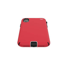 Load image into Gallery viewer, Speck Products Compatible Phone Case for Apple iPhone Xs/iPhone X, Presidio Sport Case, Heartrate Red/Sidewalk Grey/Black (117133-6685)
