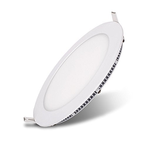 BRILLRAYDO 24W Warm White Ultra-Thin Round LED SMD 2835 Ceiling Panel Light Acrylic Board Lamp