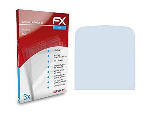 atFoliX Screen Protection Film Compatible with Victure M3 Screen Protector, Ultra-Clear FX Protective Film (3X)