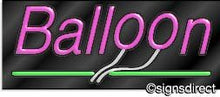 Load image into Gallery viewer, &quot;Balloon&quot; Neon Sign w/Graphic
