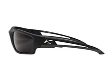 Load image into Gallery viewer, Edge Eyewear TSK216 Kazbek Polarized Safety Glasses, Black with Smoke Lens
