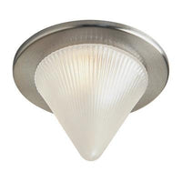 Dainolite Lighting DL221-SC Trim Glass Cone, Chrome/Nickel