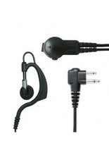 Load image into Gallery viewer, ARC G31005 Earhook Headset Earpiece Lapel Mic for Motorola 2-Pin Radios (See List)
