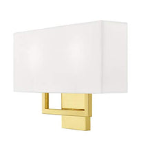 Load image into Gallery viewer, Livex Lighting 50991-91 Pierson Brushed Nickel 2 Light Ada Wall Sconce, Medium
