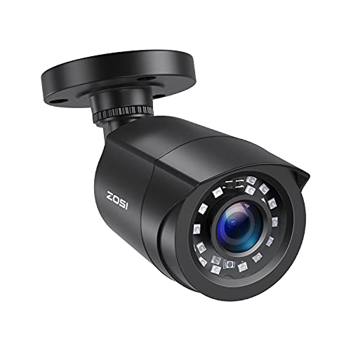 ZOSI 2.0MP 1080p 1920TVL Outdoor Indoor Security Camera,Hybrid 4-in-1 TVI/CVI/AHD/CVBS CCTV Camera,80ft IR Night Vision Weatherproof For 960H,720P,1080P,5MP,4K analog Home Surveillance DVR System