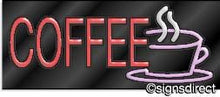 Load image into Gallery viewer, &quot;Coffee&quot; Neon Sign w/Graphic
