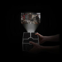 Load image into Gallery viewer, Zehui DIY 3D Projector Cardboard Mini Smartphone Projector Light Novelty Adjustable Mobile Phone Projector Portable Cinema

