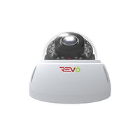 REVO America AeroHD 1080p Vandal Dome Camera IR Fixed Lens (3.6mm) - 100' Night Vision, Auto WDR, 30 IR LEDs, IR Anti Reflection Glass, Indoor/Outdoor, 60' BNC Cable Included, White (RACVDJ36-1)