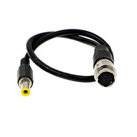 Uonecn 12-Pin Female Hirose to DC 12v Power Cable for GH4 Power B4 2/3