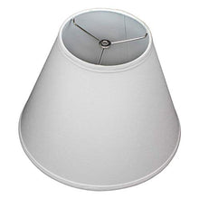 Load image into Gallery viewer, FenchelShades.com Lampshade 7&quot; Top Diameter x 14&quot; Bottom Diameter x 11&quot; Slant Height with Washer (Spider) Attachment for Lamps with a Harp (Shadow)
