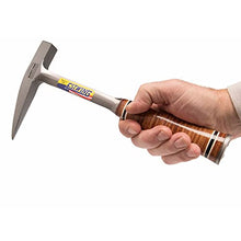 Load image into Gallery viewer, ESTWING Rock Pick - 13 oz Geological Hammer with Smooth Face &amp; Genuine Leather Grip - E13P
