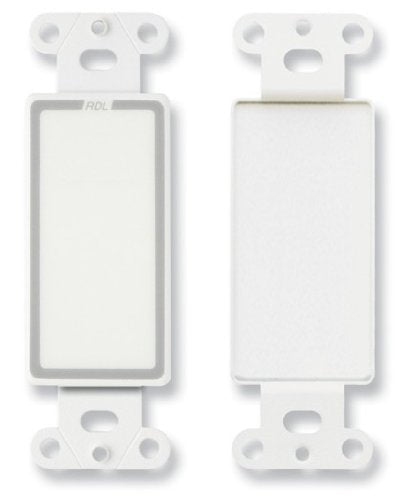Radio Design Labs D-Blank Decora Wall Plate with No Jack Cut Out