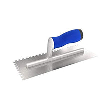 Load image into Gallery viewer, &quot;Bon Tool 14-306 Notched Trowel - 1/2&quot;&quot; Square - Cg Handle&quot;,&quot;1/2&quot;&quot; x 1/2&quot;&quot; square notch&quot;
