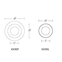 Load image into Gallery viewer, WAC Lighting R3CRDT-HZWT Oculux Architectural 3.5&quot; LED Round Open Reflector Trim, Haze White
