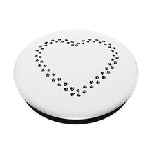 Load image into Gallery viewer, Cute Adorable Paw Print Heart Phone and Tablet Grip
