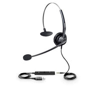 Yealink YHS33 Wideband USB Headset for IP Phones - USB Connection or a 3.5MM Connection - for use on Computers