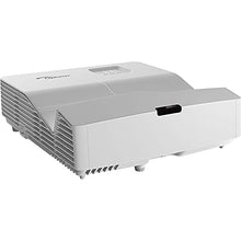 Load image into Gallery viewer, Optoma EH330UST 3D Ultra Short Throw DLP Projector - 1080p - HDTV - 16: 9 - Front, Ceiling, Rear - Interactive - 240 W - 4000 Hour Normal Mode - 10000 Hour Economy Mode - 1920 x 1080 - Full HD - 20, 0
