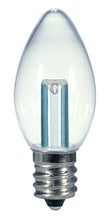 Load image into Gallery viewer, Satco S9156 Candelabra Bulb in Light Finish, 2.13 inches, Candela, Clear
