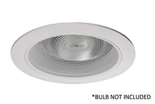 Load image into Gallery viewer, Nicor Lighting 6 Inch White Recessed Baffle Trim, Fits 6 Inch Housings (17510)
