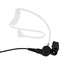 Load image into Gallery viewer, abcGoodefg 3.5mm Receiver/Lishen Only Acoustic Tube Earpiece Headset for Two Way Radios Speaker Mics 10 Pack
