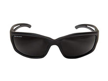 Load image into Gallery viewer, Edge Eyewear TSK216 Kazbek Polarized Safety Glasses, Black with Smoke Lens
