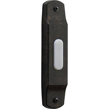 Load image into Gallery viewer, Quorum 7-302-44 Traditional Button from Door Chimes Toasted Sienna Collection in Bronze/Dark Finish
