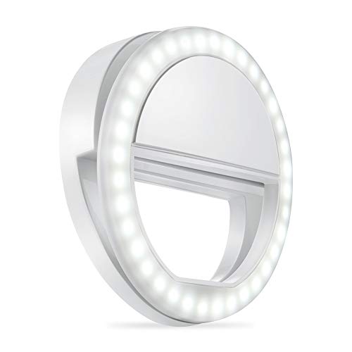 Whellen Selfie Ring Light With 36 Led For Phone/Tablet/I Pad Camera [Ul Certified] Portable Clip On F