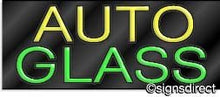 Load image into Gallery viewer, &quot;AUTO Glass&quot; Neon Sign
