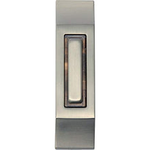 Load image into Gallery viewer, IQ America Rectangular Satin Nickel Lighted Doorbell Button - 1 Each
