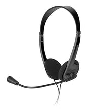 Load image into Gallery viewer, Xtech Americas Wired Headset with Microphone, 3. 5mm Plug, Adjustable Microphone boom, On-Ear design, Lightweight
