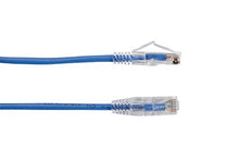 Load image into Gallery viewer, 2Ft Blue CAT6A Slim 28Awg Patch
