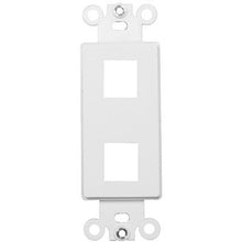 Load image into Gallery viewer, Two Port Decorator Wall Plate in White [Set of 4]
