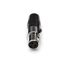 Load image into Gallery viewer, Seismic Audio - Four (4) New Mini Female XLR 3 Pin Connector/Plug for Cable
