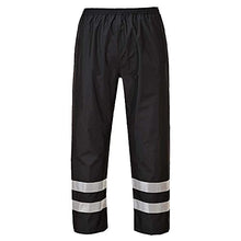 Load image into Gallery viewer, Portwest S481BKRM Iona Lite Waterproof Durable Pants, Medium, Black
