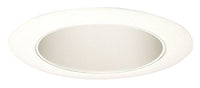 Juno Lighting Group 17 Wwh Incandescent Recessed Cone Gloss Trim, 4 Inch, White Alzak