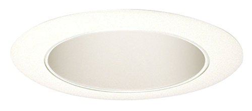 Juno Lighting Group 17 Wwh Incandescent Recessed Cone Gloss Trim, 4 Inch, White Alzak